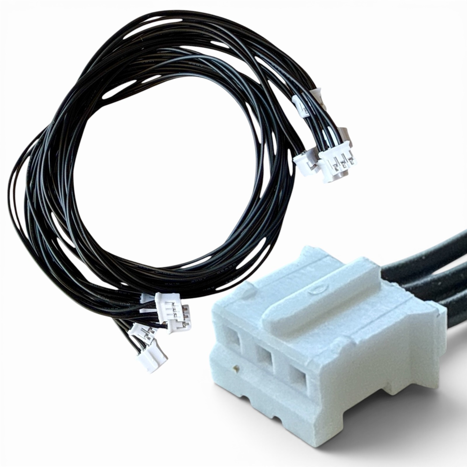 PH JST 2.0mm 3Pin Double Female Connector Adapter Wire 5pcs for LED Battery Toys