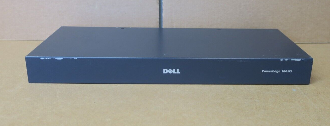 Dell PowerEdge 180AS 8-Port KVM Over IP Console Switch W7940 520-376-003