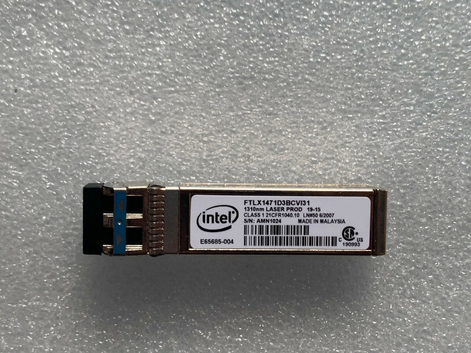 Genuine Intel E10GSFPLR  FTLX1471D3BCVI31 Ethernet SFP+ LR,Support X520 X710