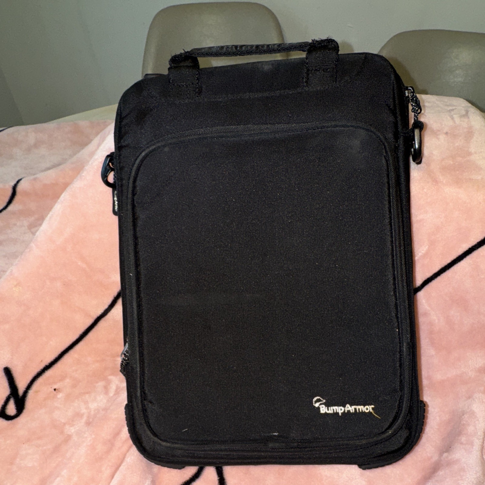 Bump Armor BA14 14in Laptop Sleeve Case Black Neoprene Padded Solid