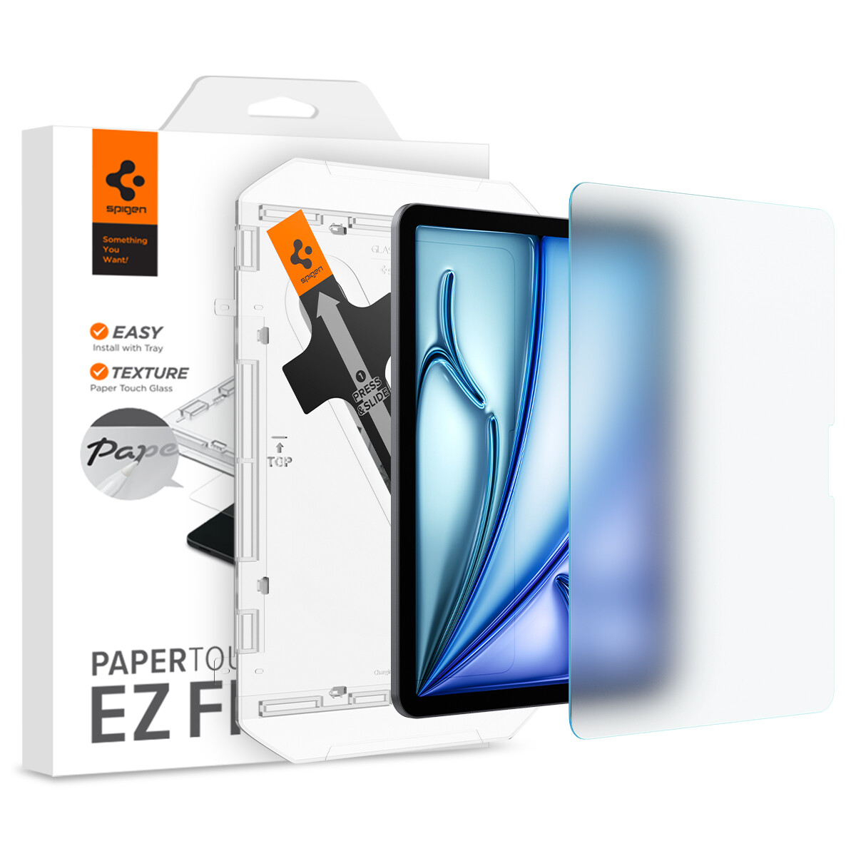 Spigen [GlasTR EZ Fit PaperTouch] Screen Protector | for iPad Air 13" / 11"