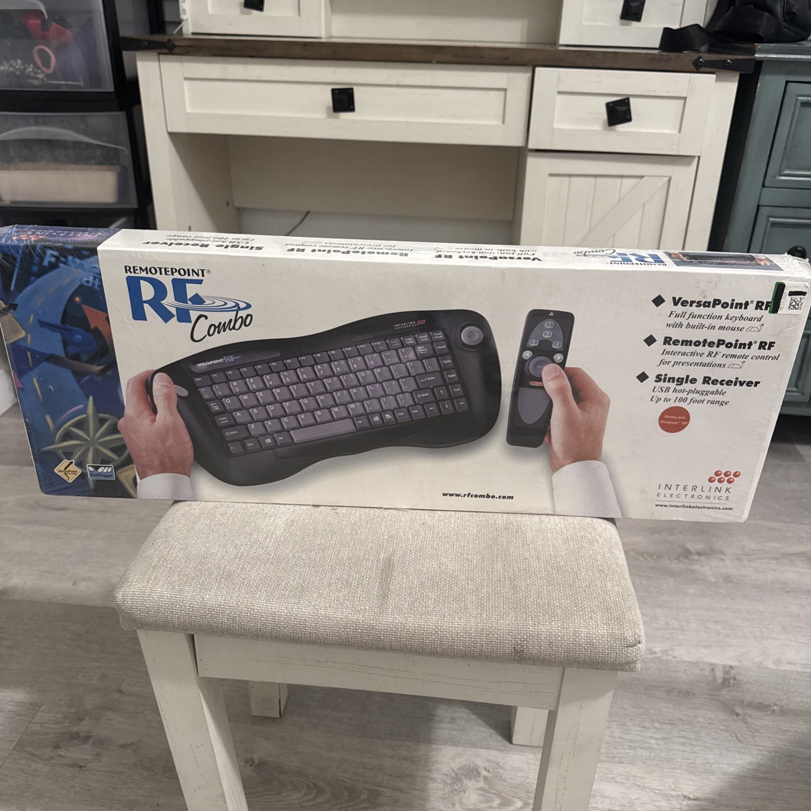 Sealed Remotepoint RF Combo VP6241 Keyboard and RF Remote Control NEW