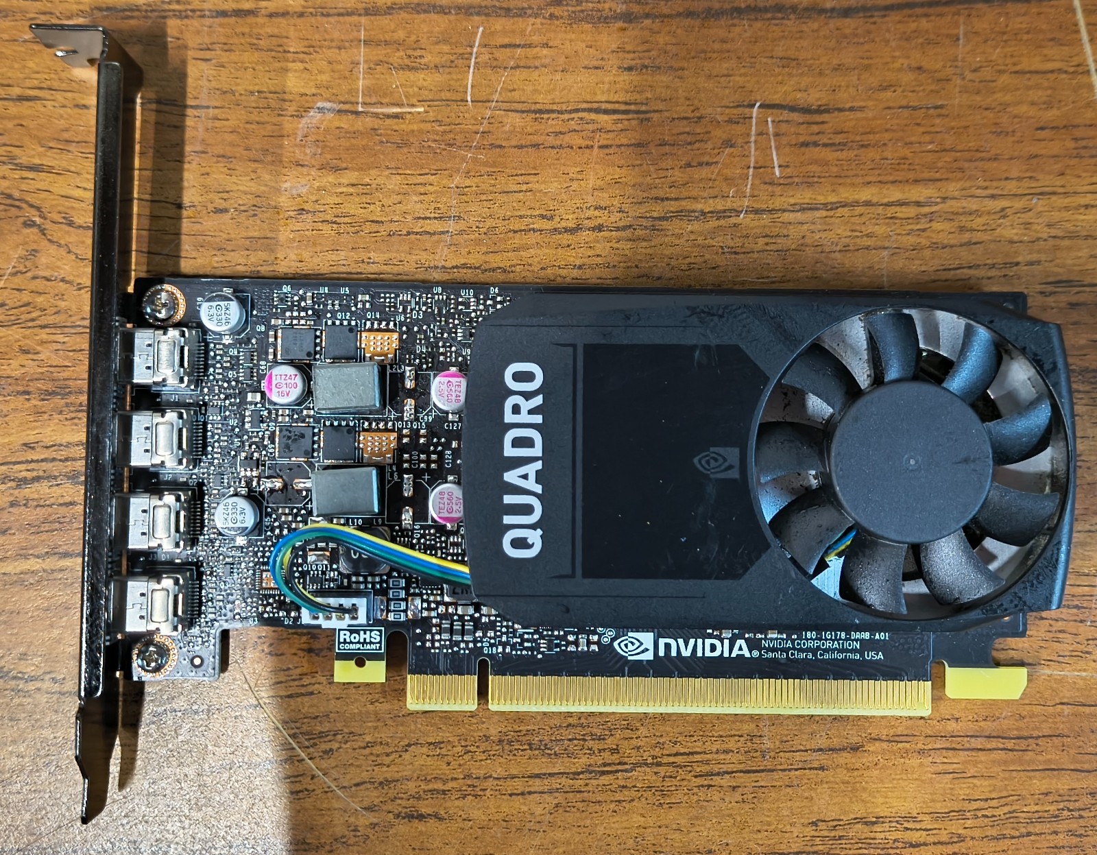 Dell NVIDIA Quadro P620 2GB GDDR5 PCI-e Graphics PWF85