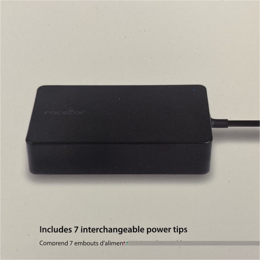 Rocstor 90W Universal Laptop Charger 19V 4.74A for Dell/HP/Lenovo Y0PS90-B