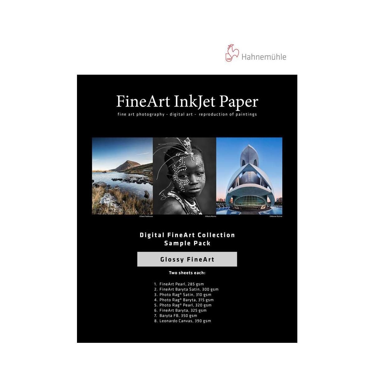 Hahnemuhle FineArt Test Pack A3+ Glossy 13x19