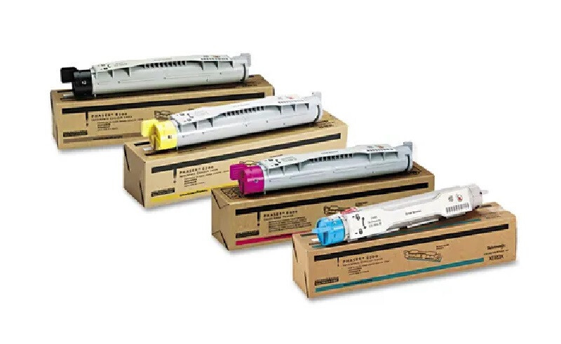 4 x Genuine Toner XEROX Phaser 6200 DP DX / 016200800 - 016200500 High Capacity