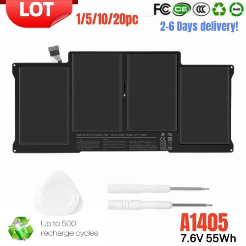 ✅LOT 1-20PC A1405 A1496 Battery for Apple MacBook Air 13" A1377 EMC2925 EMC2469