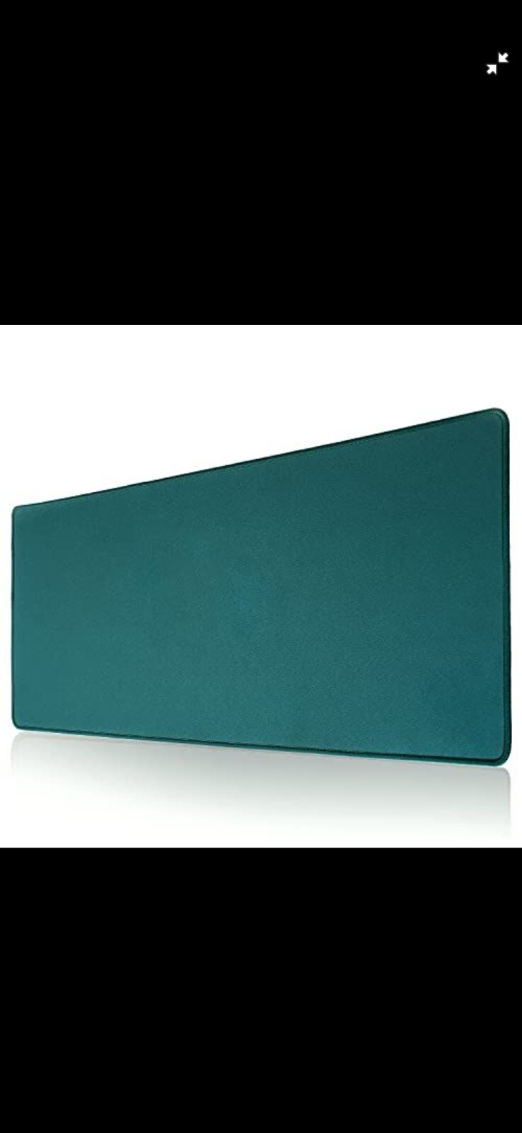 Waterproof Mouse Pad XL Gaming Keyboard Pad with Anti-Slip Base Grain Jacquar...