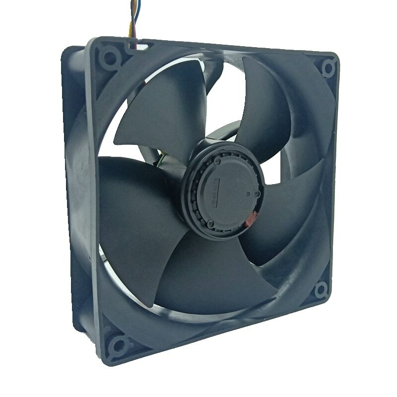6000RPM 120mm 12cm PWM High Speed Cooling Fan W12E12BS11B5-07 12V 1.65A 4-Pin 