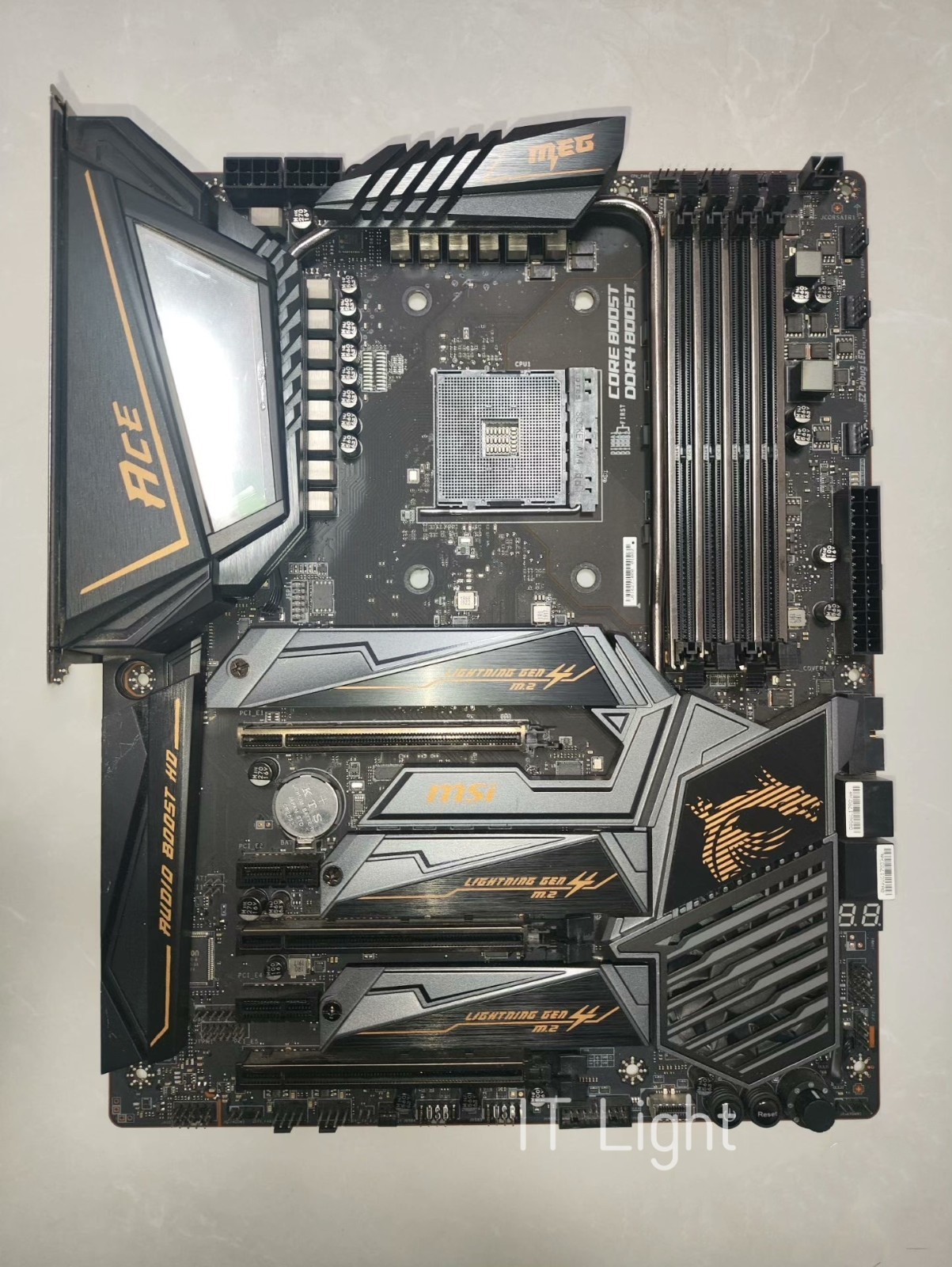 MSI MEG X570 ACE AM4 AMD X570 USB 3.0 AX Wi-Fi 6 ATX AMD Motherboard