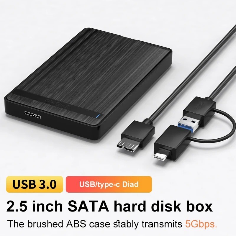USB 3.0 SATA SSD External Hard Drive Portable Desktop Mobile Hard Disk Case