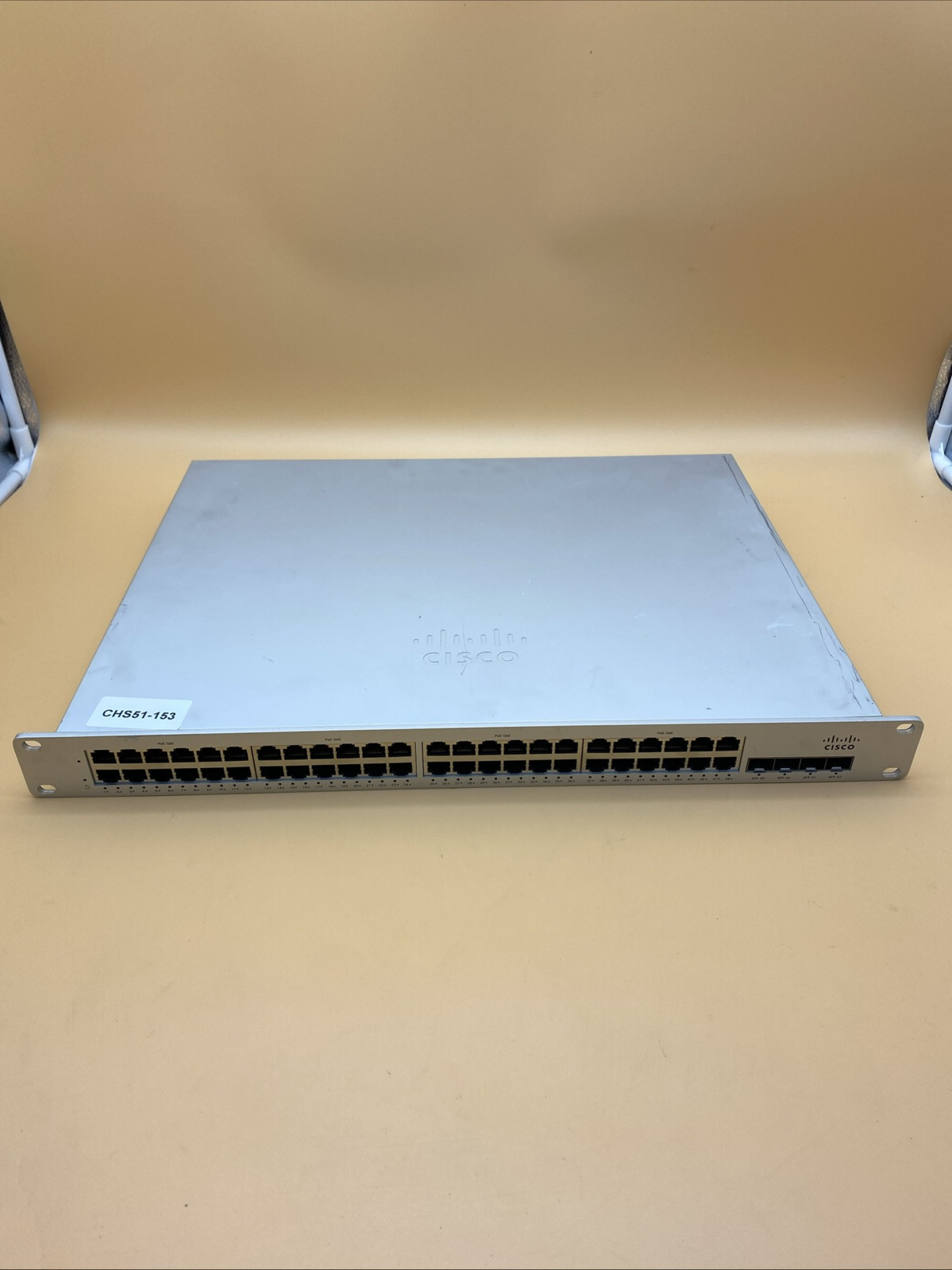 Cisco Meraki MS210-48LP 48-Port Gigabit PoE Cloud Managed Switch UNCLAIMED