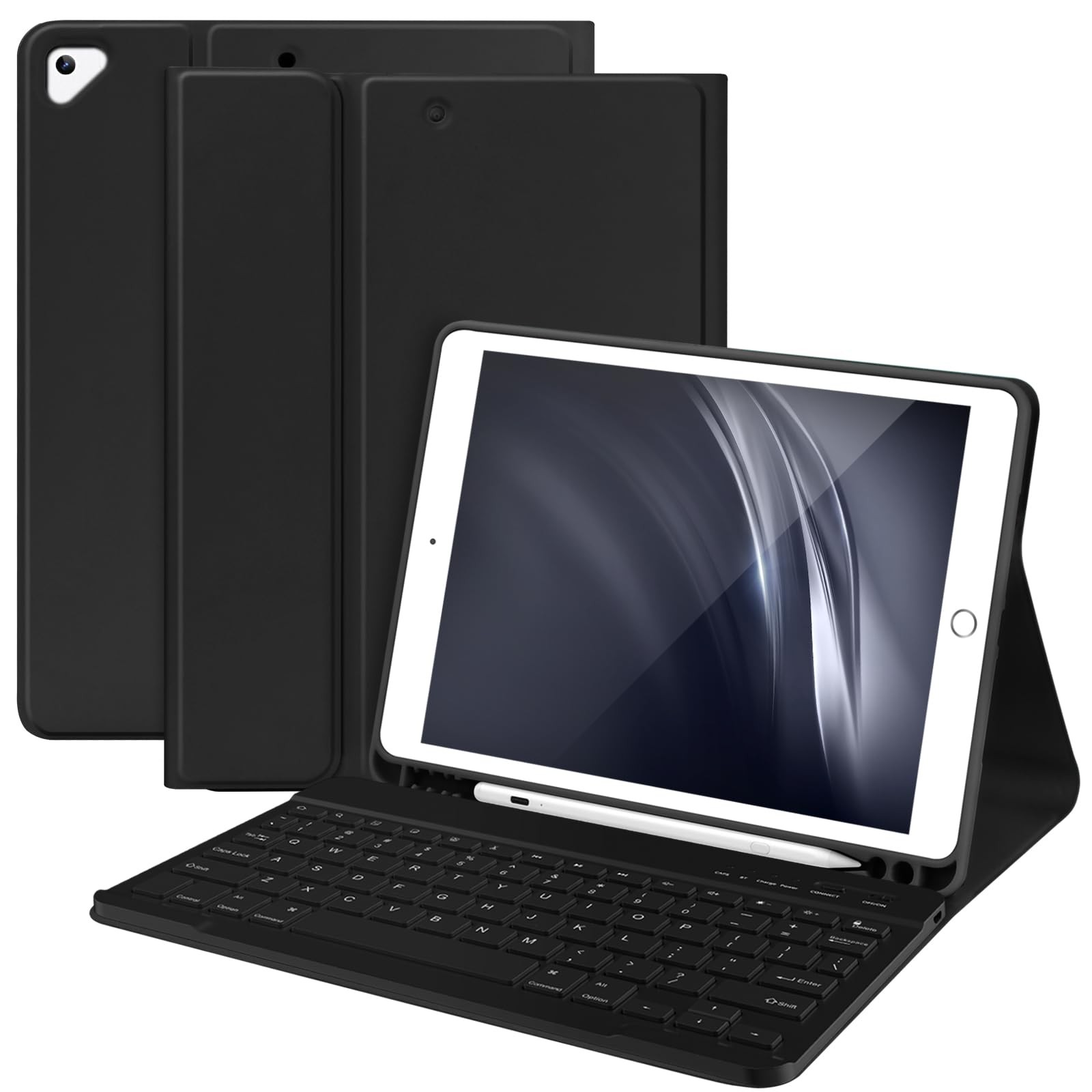 Keyboard Case for iPad 10.2 9th Generation 2021/ 8th Gen 2020 Case for iPad 10.2