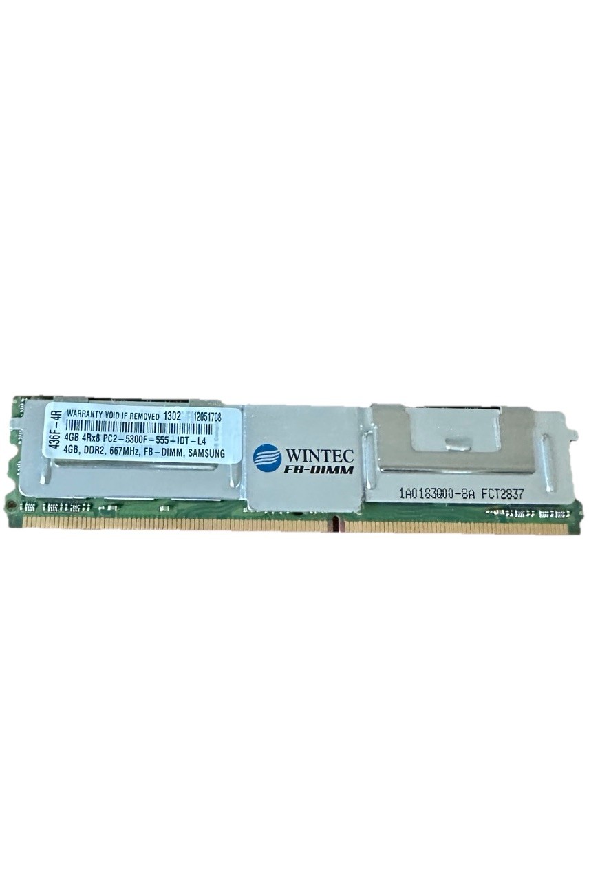 Wintec 4GB DDR2 667MHz PC2-5300F FB-DIMM ECC Server Memory (Used, Untested)