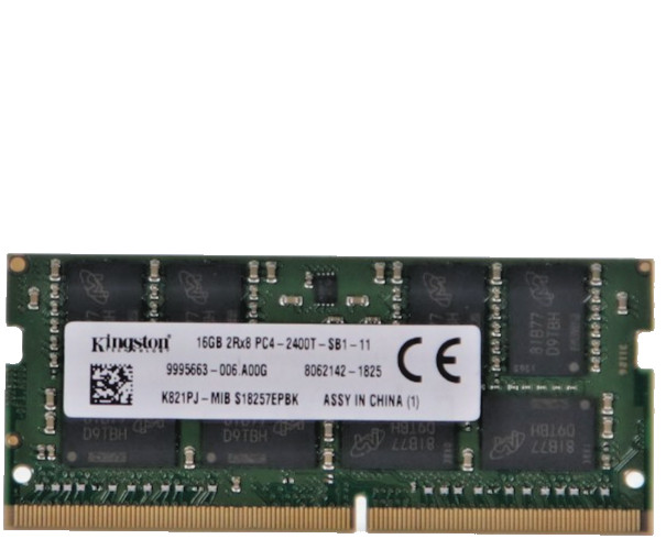 Kingston 16GB 2Rx8 PC4-2400T SO-DIMM Laptop Memory K821PJ-MIB