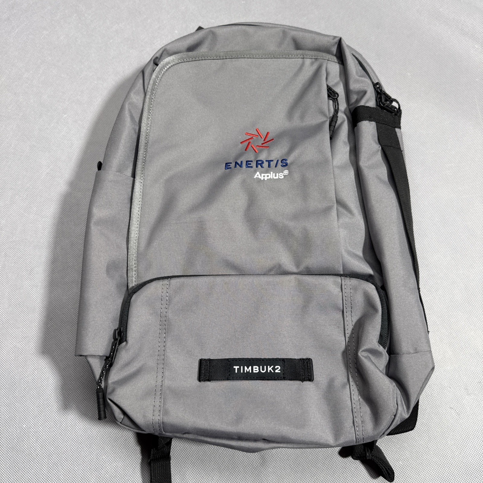 Timbuk2 Q Laptop Backpack 2.0 Work School Travel New 17” Grey Logo