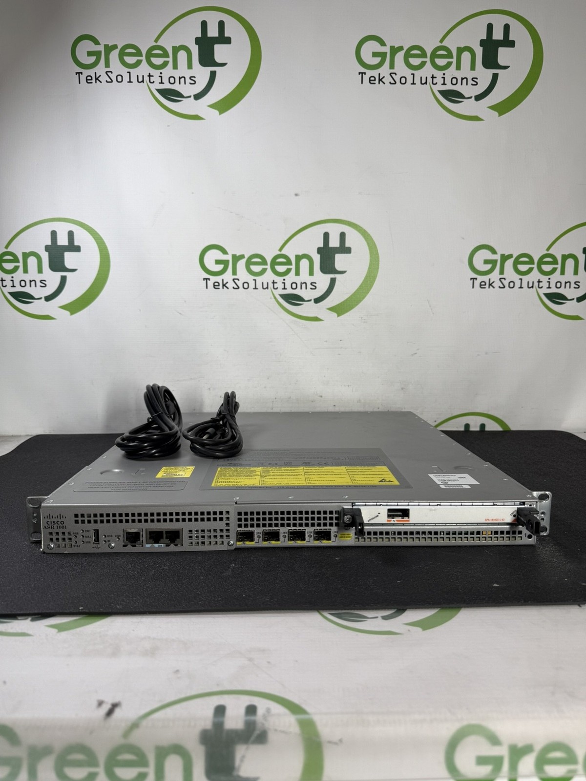 Cisco ASR1001 V03 Router w/ SPA-1X10GE-L-V2 10G XFP + 4x1GE Dual PSU
