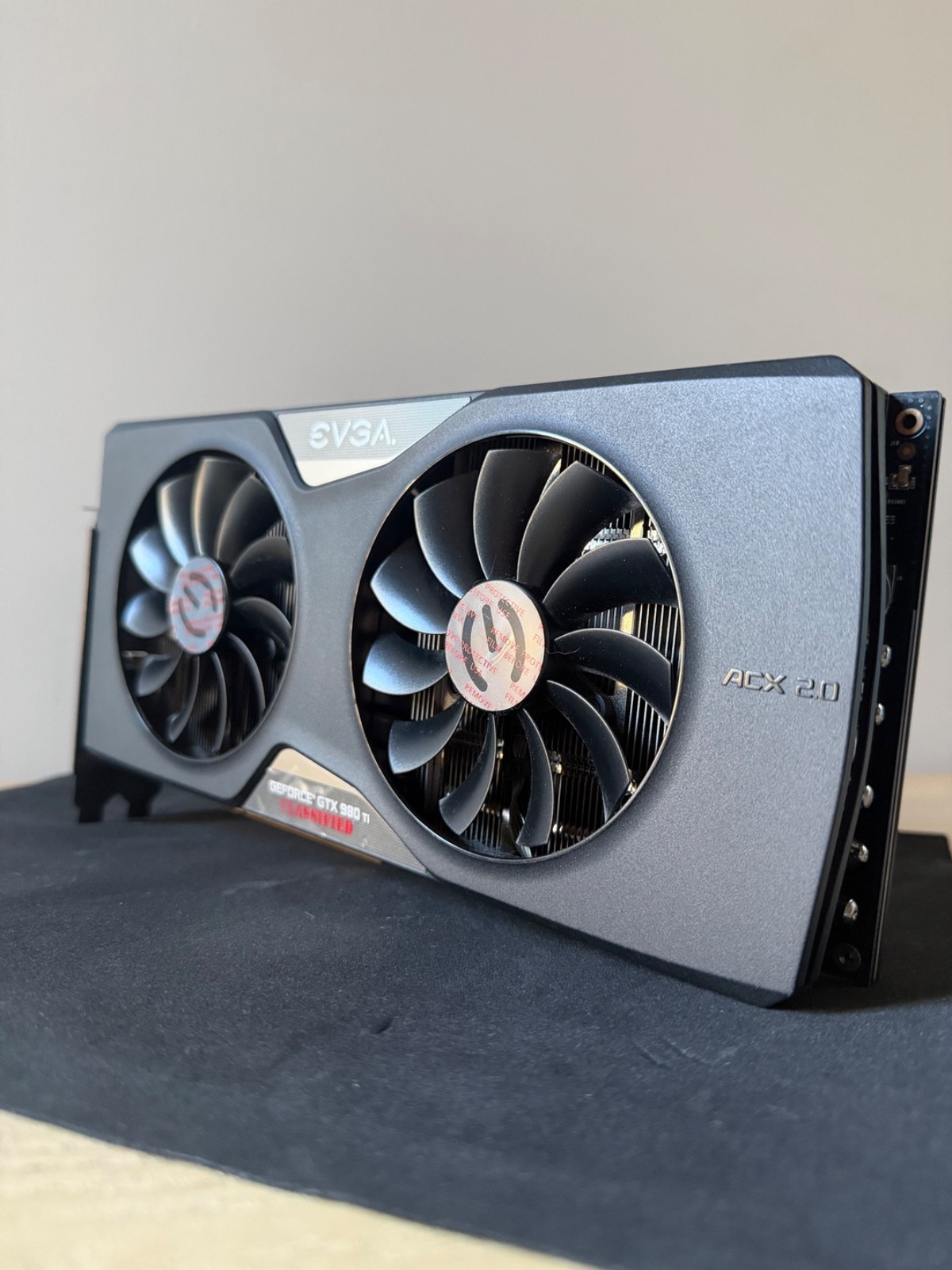 EVGA GeForce GTX 980 Ti CLASSIFIED ACX 2.0+ 6GB – Boxed – Tested & Working