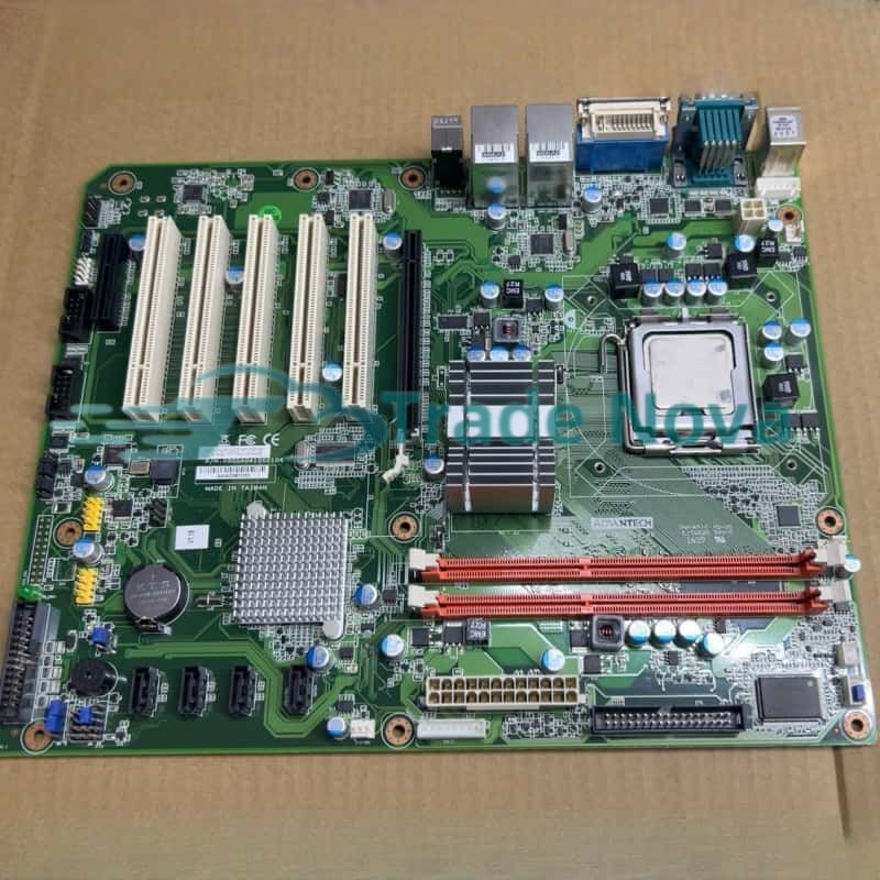 1PCS Used Advantech AIMB-767 REV.A2 AIMB-767G2-00A2E Motherboard Dual Network
