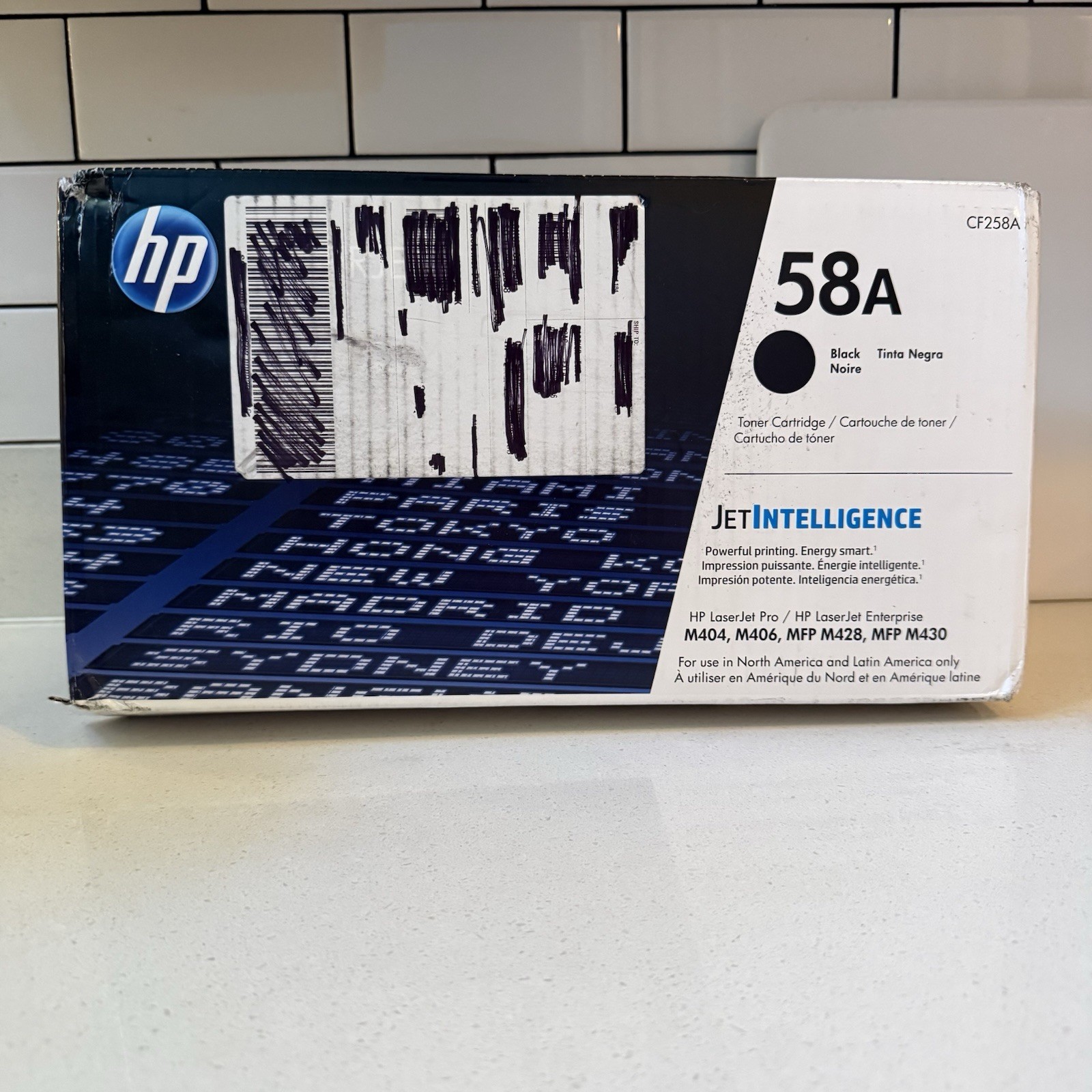 HP 58A LaserJet Black Toner Cartridge Sealed