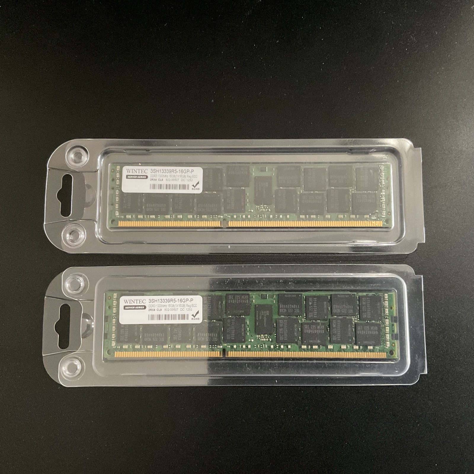 Wintec 32GB (2 X 16GB) & 64GB (4 X 16GB) DDR3 1333MHz PC3-10600R Reg ECC