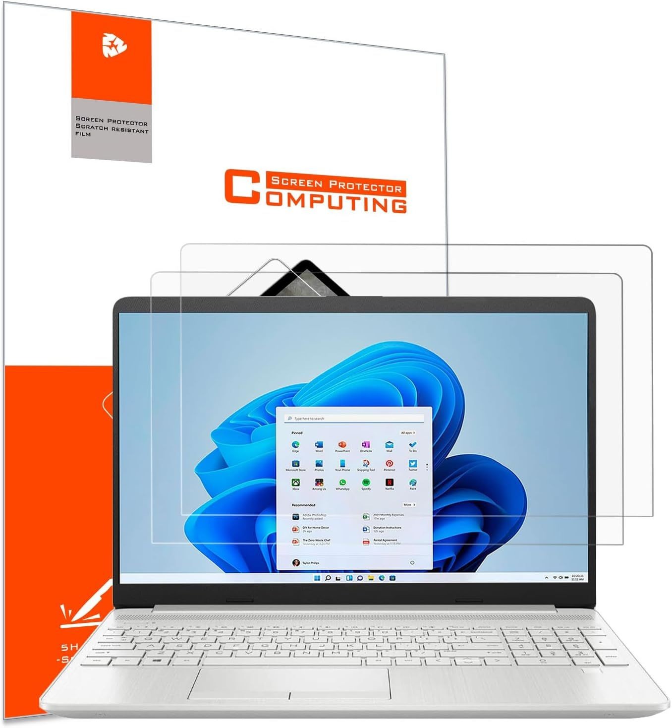 2 Pack Anti-Glare Screen Protector for 17.3" HP Laptop/HP Envy 17/HP Pavilion 17