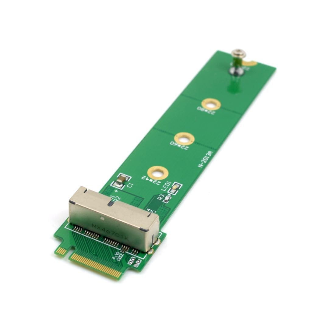 12+16Pin MAC SSD to Motherboard M.2 NVME NGFF M-Key Convert Adapter Card for ...
