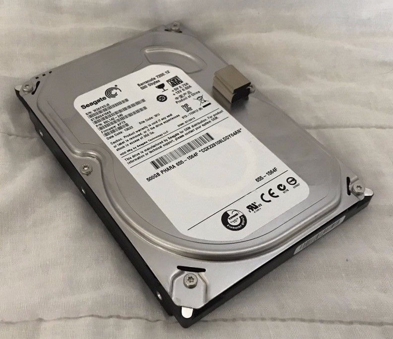 Apple 2007-2011 iMac Mac Pro 500GB 7200 RPM Hard Drive w OS X 10.11 El Capitan