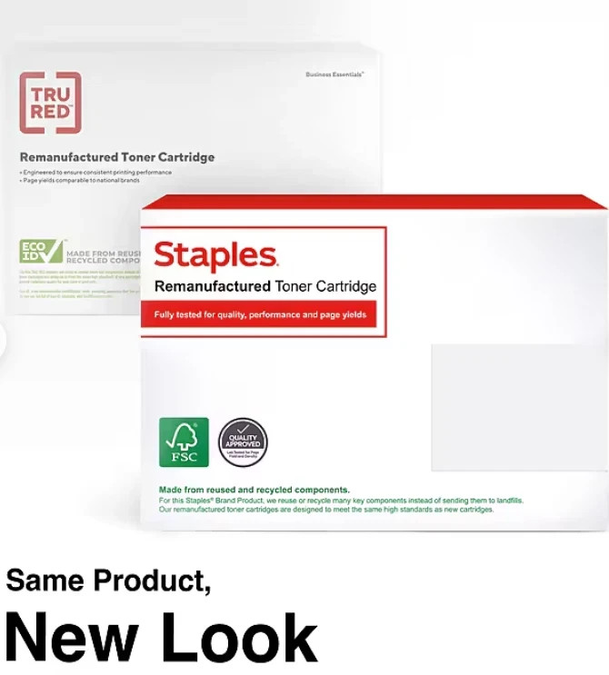 Staples High Yield Toner Cartridge- Lexmark C540 TRC540H1YG- Yellow