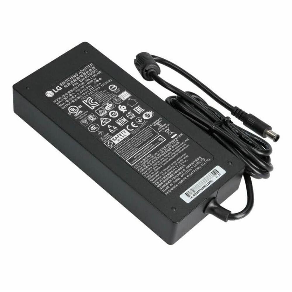 OEM LG 19V 7.37A 140W AC Adapter for 34WR55QC 34WR55QK 34BR55QC 34BR55QK