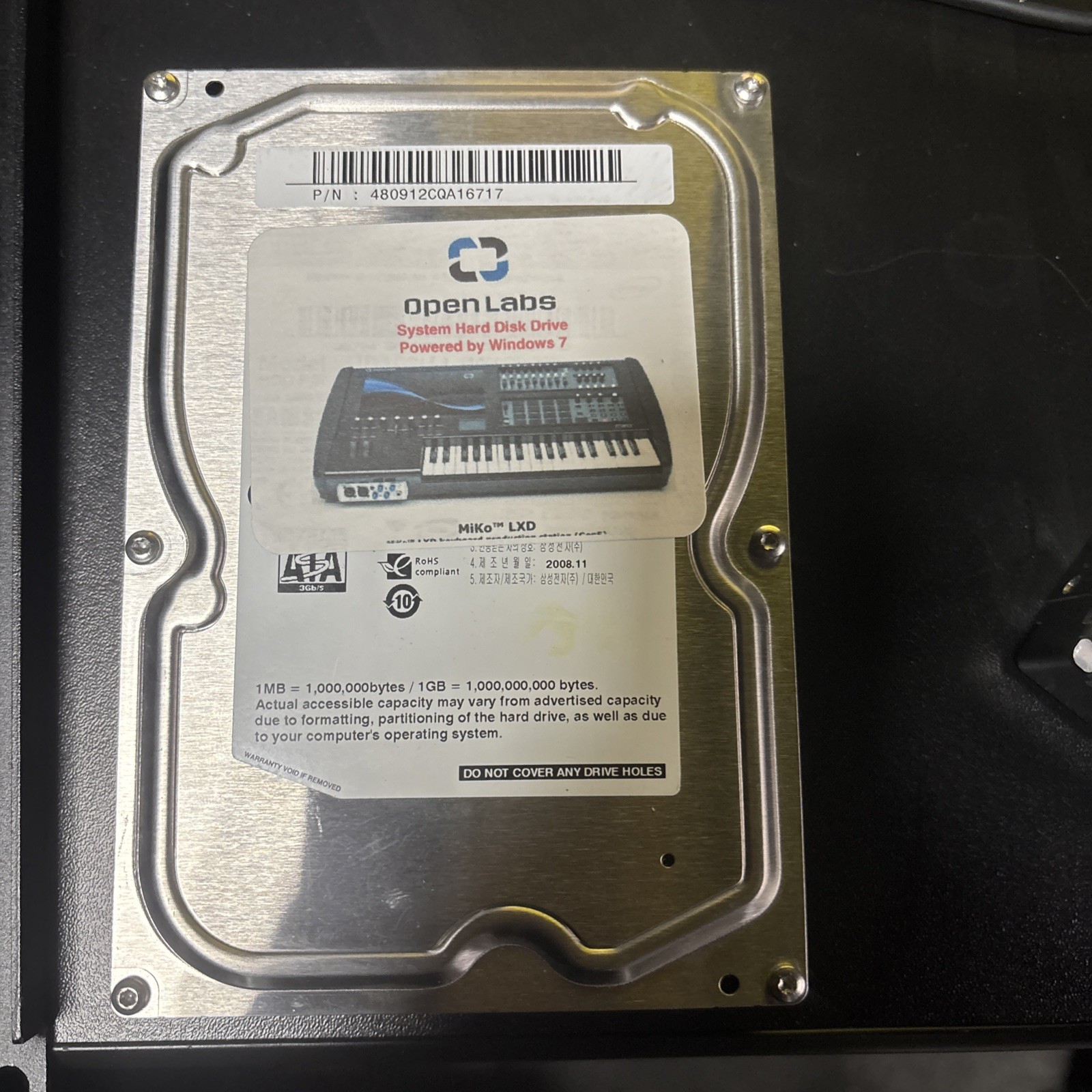 Open Lab Miko LXD Workstation Operating System Hard Disk Drive 