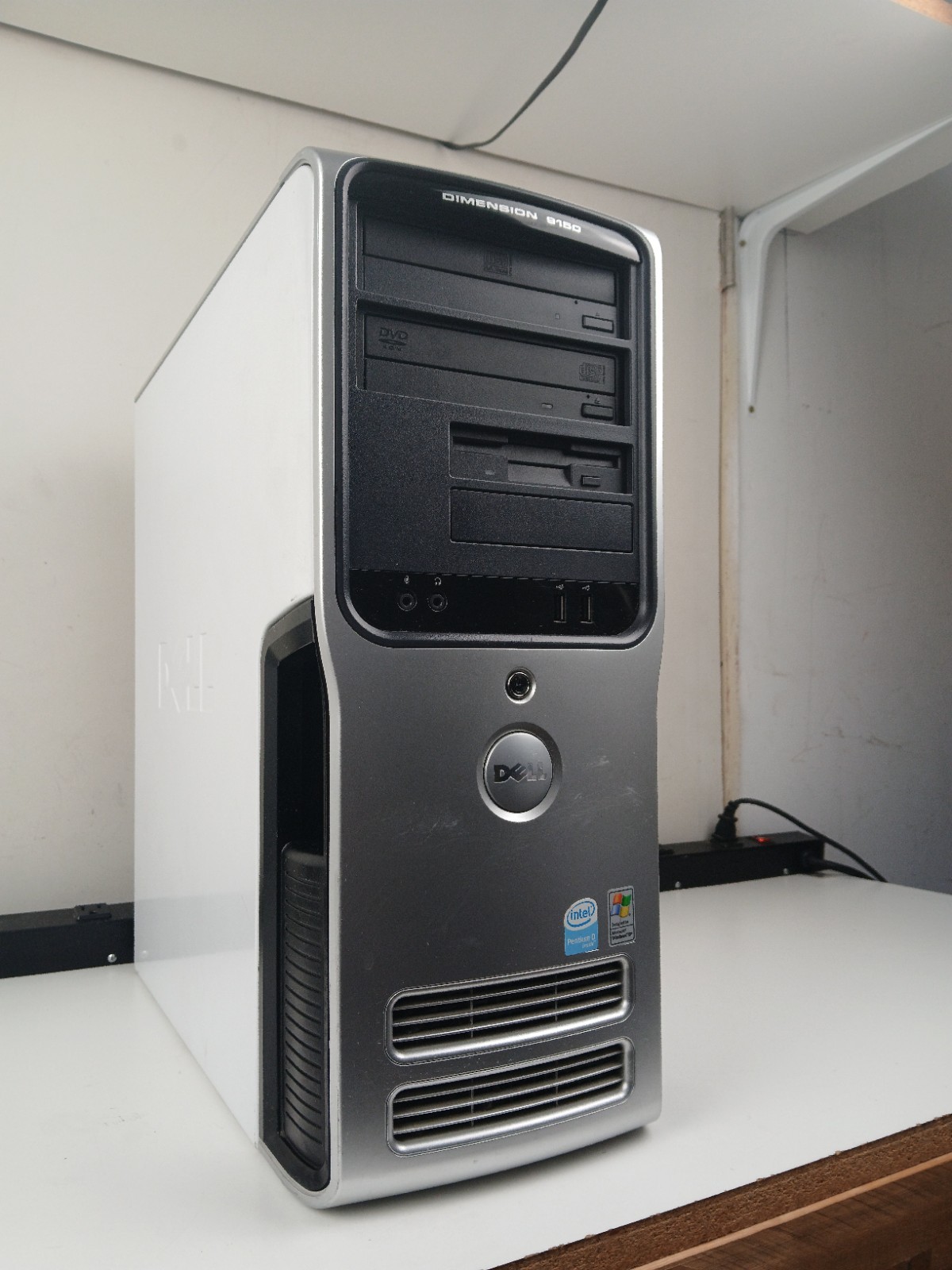 Dell Dimension 9150 Vintage Windows XP Desktop SSD - Retro PC *READ DESCRIPTION