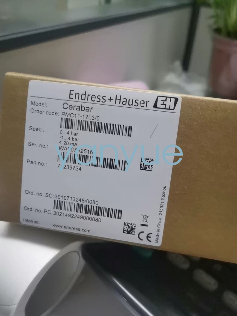 1PCS E+H PMC11-AA1U1MBWBJA（PMC11-17L3/0） new via FedEx or DHL