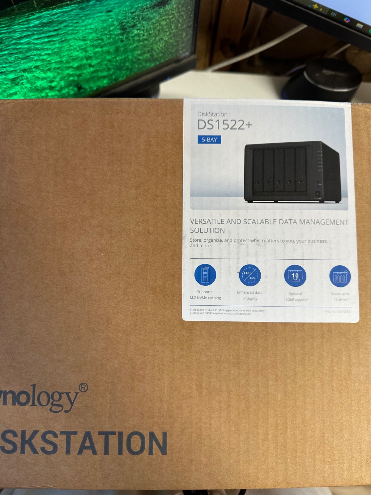 Synology DS1522+ 5-Bay NAS 8GB RAM Original in Box Ready to Ship Same Day