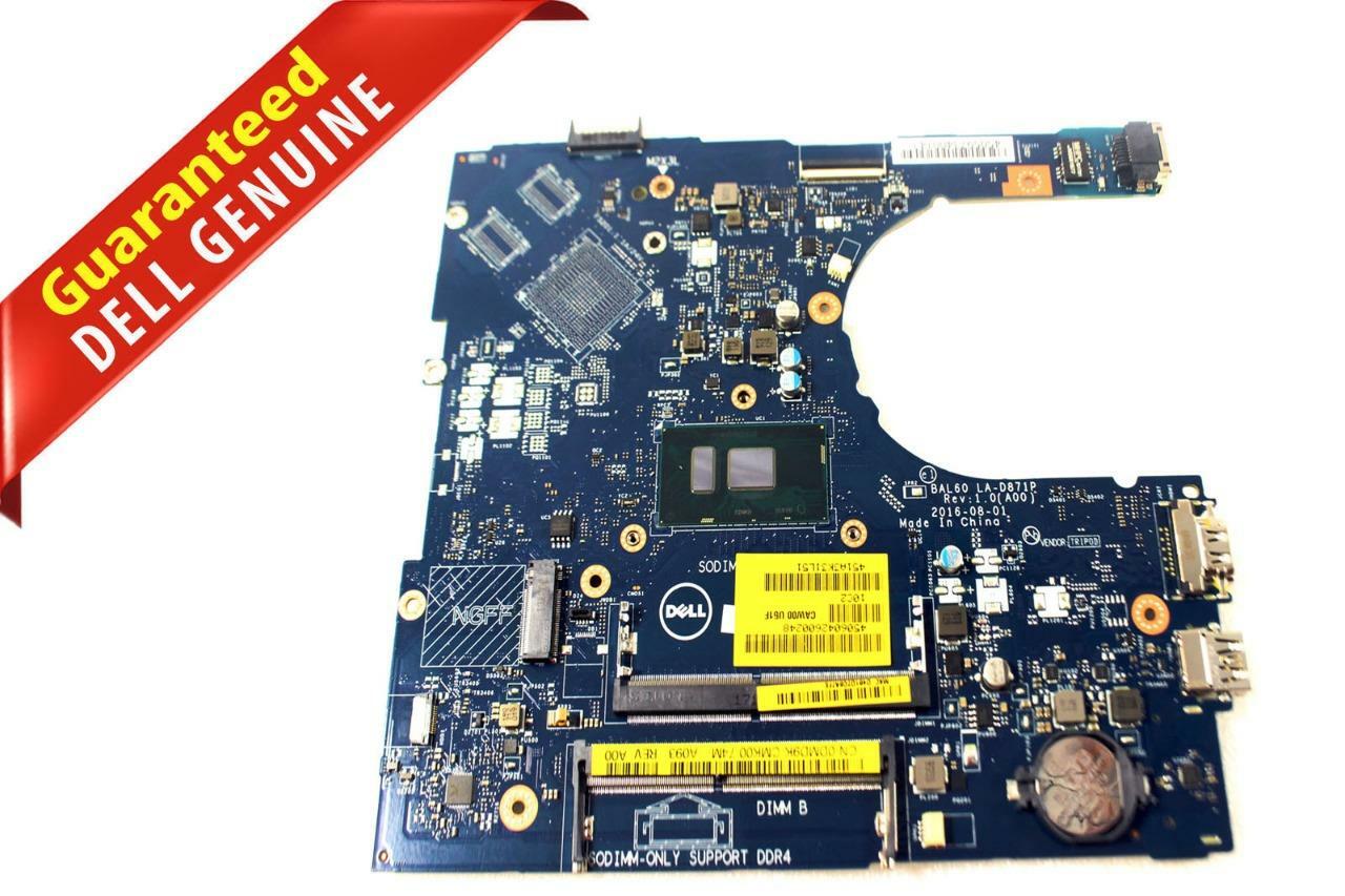 Dell Inspiron 15 5566 LA-D871P Motherboard i3-7100U 2.4GHz Intel Graphics DMD9K