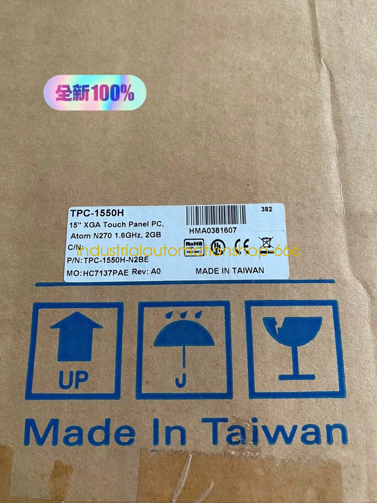 1PCS New TPC-1550H TPC-1550H-N2BE industrial computer Via DHL or FedEX