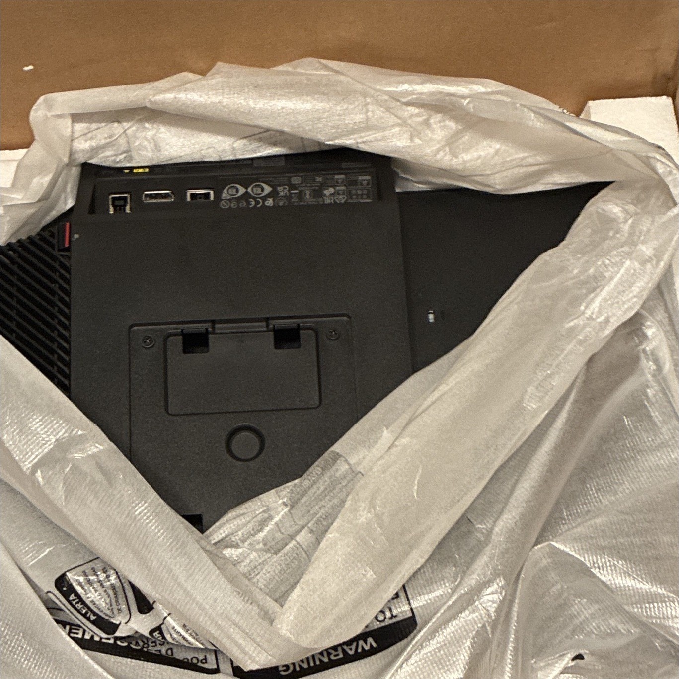 Lenovo ThinkCentre TIO22Gen4 21.5" LED 1080p Monitor HDMI/DP Black