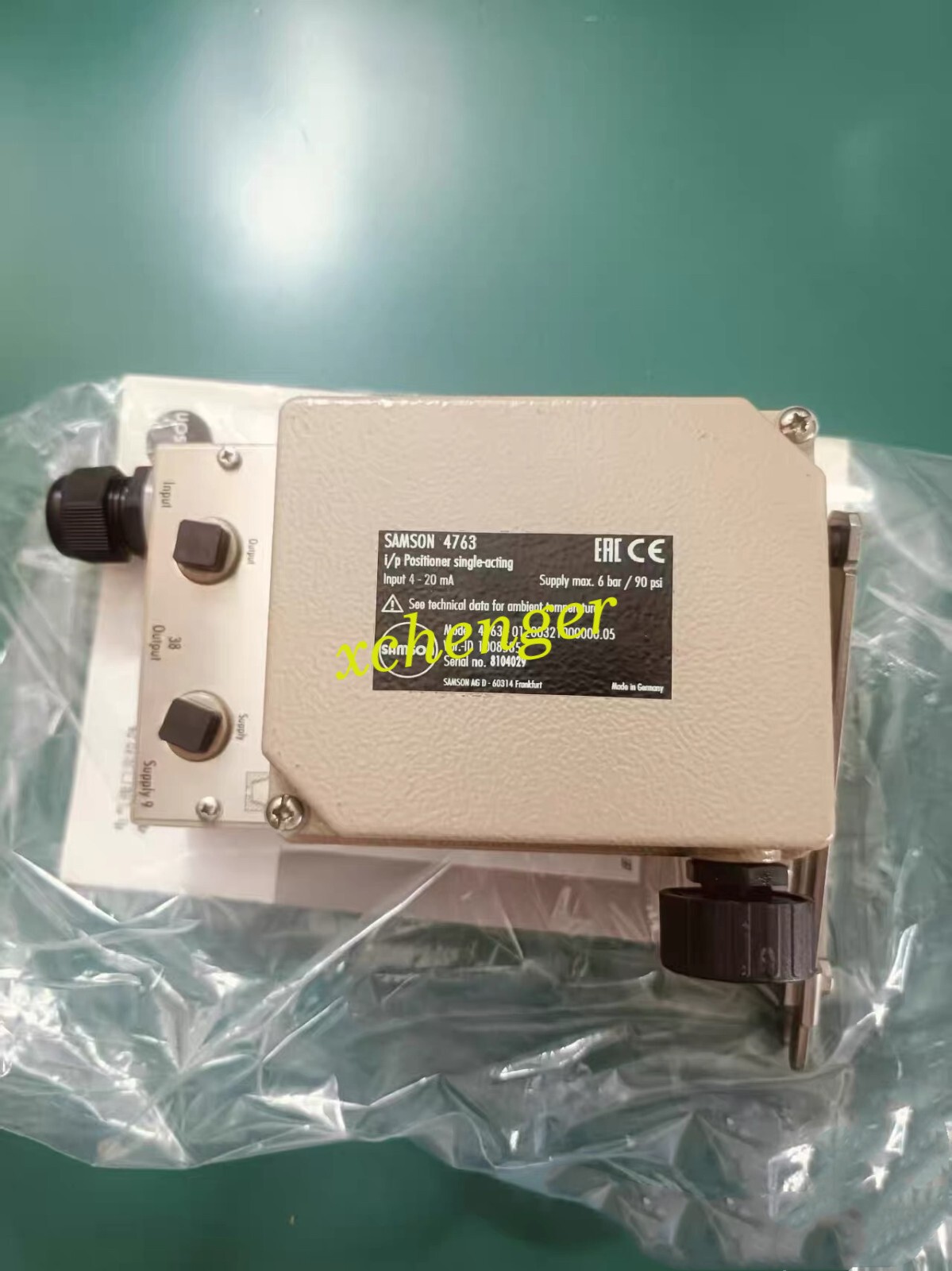 1PC  SAMSON  Valve positioner  4763-013003210000.05 new via FedEx or DHL