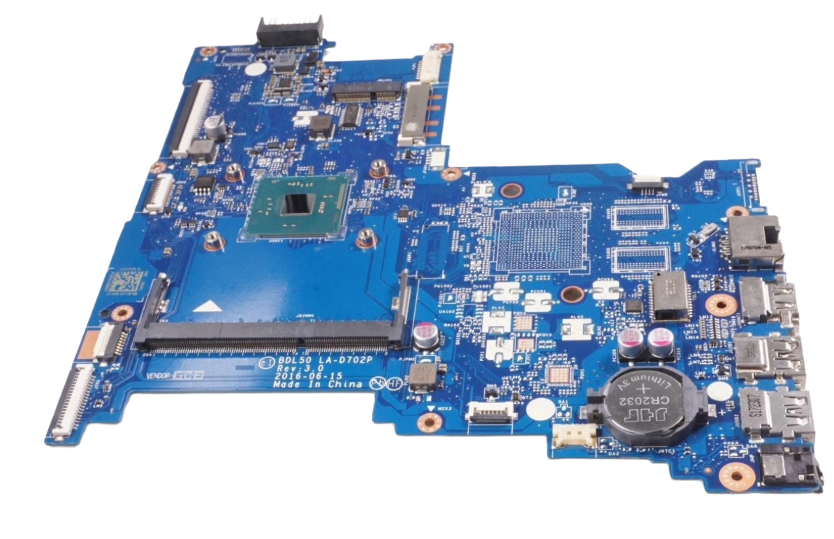 854944-001 HP INTEL MOBILE PENTIUM N3710 15-AY004NF MOTHERBOARD