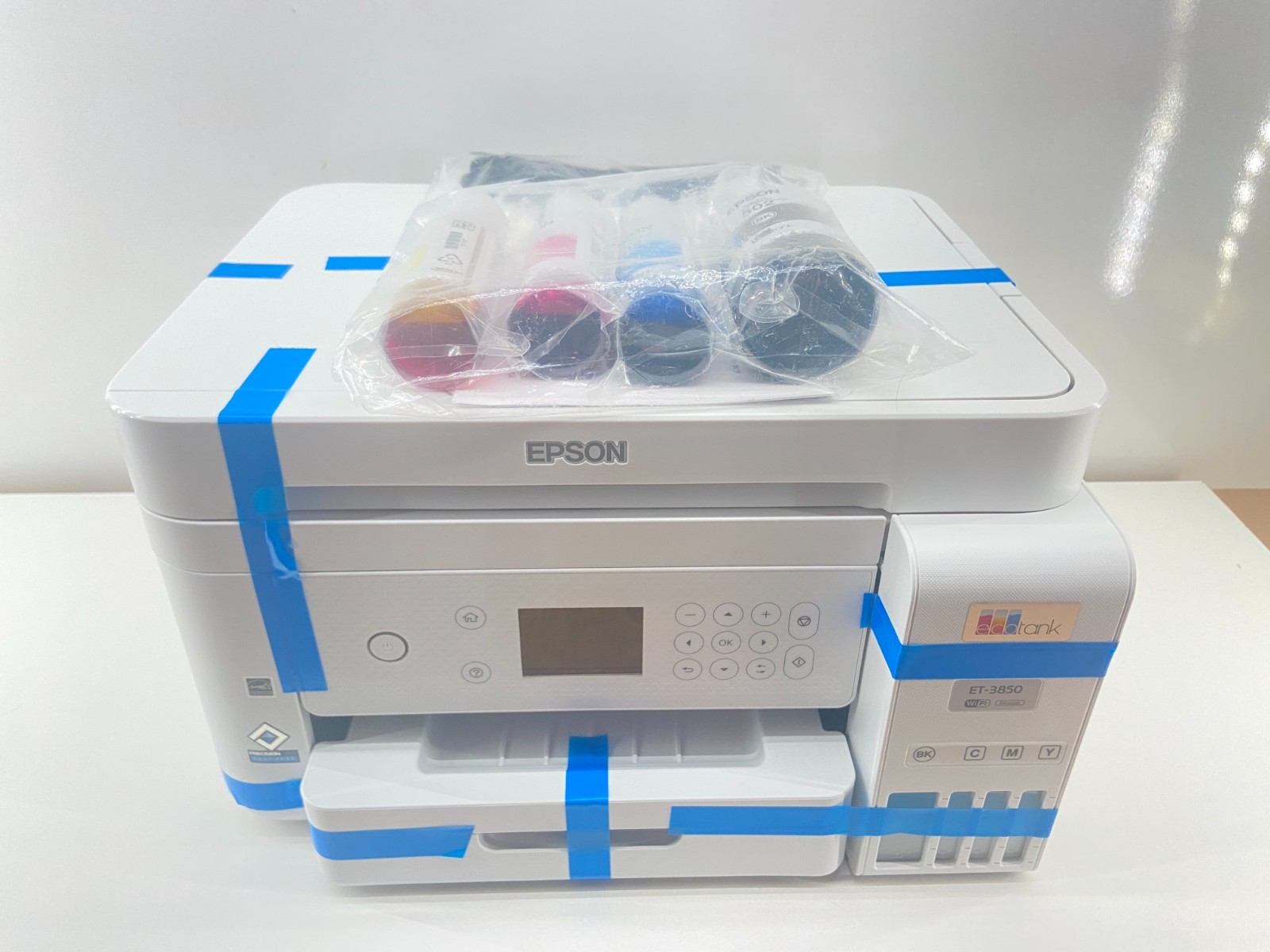 Epson EcoTank ET-3850 Wireless Multifunction Printer - White (New No Box)