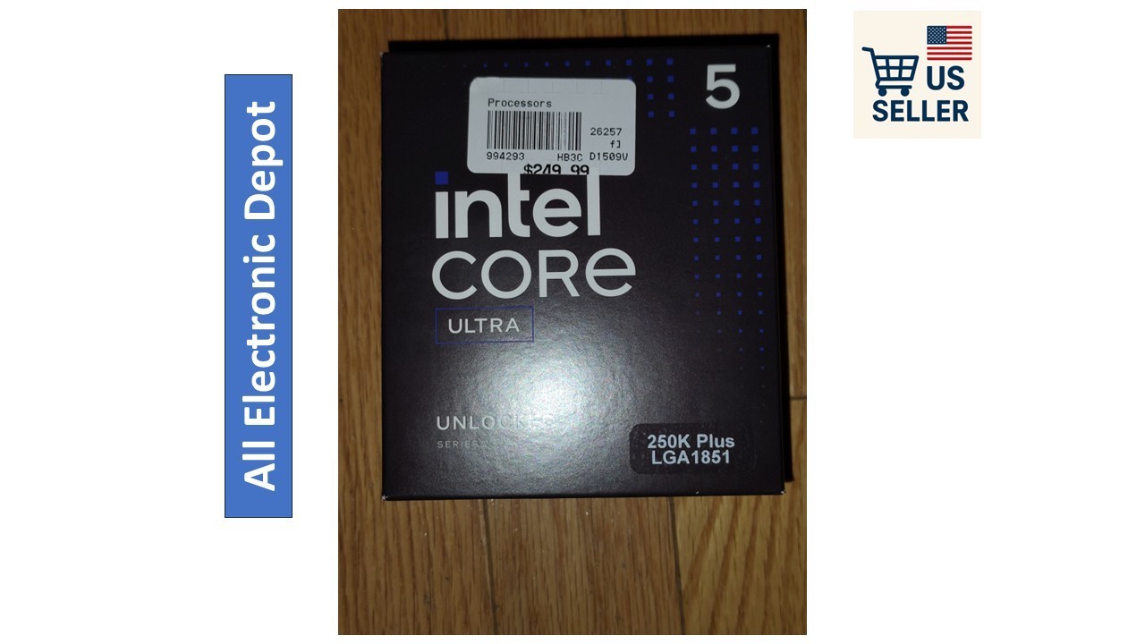 New Intel Ultra 5 250K Plus 18 Cores CPU Processor Sealed
