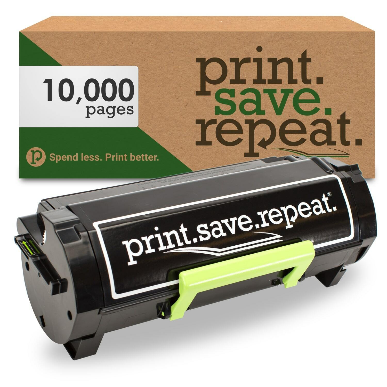 Print.Save.Repeat. Lexmark 501XE Toner Cartridge for MS410 MS415 MS510 MS610
