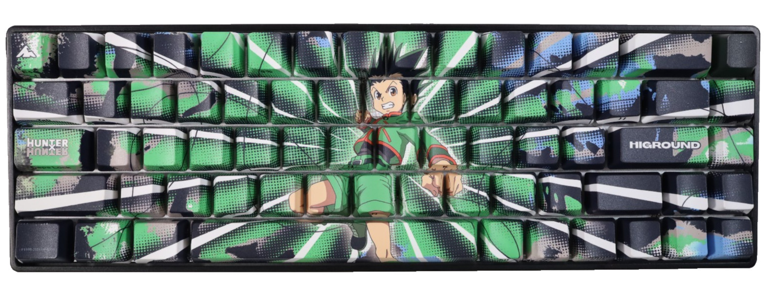 Higround Hunter X Hunter Performance Base 65 HG68P1 Keyboard - Gon