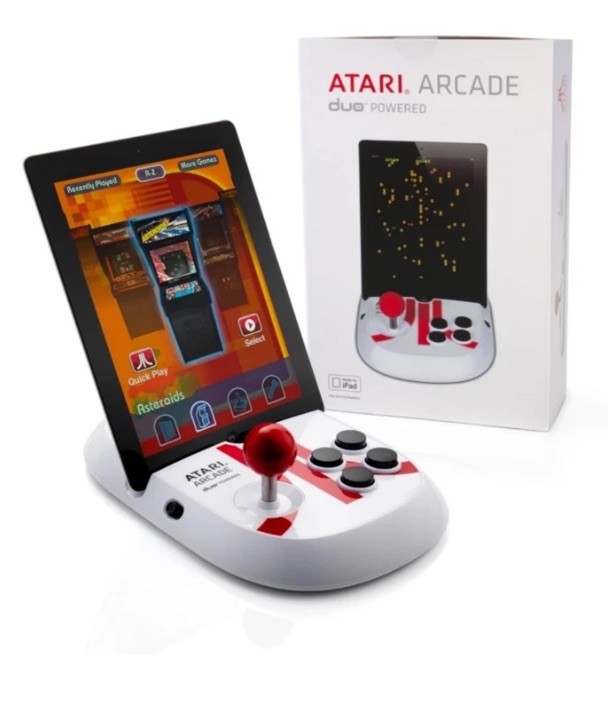 Atari Arcade Duo Powered For Ipad Joystick Games Video Play Controller