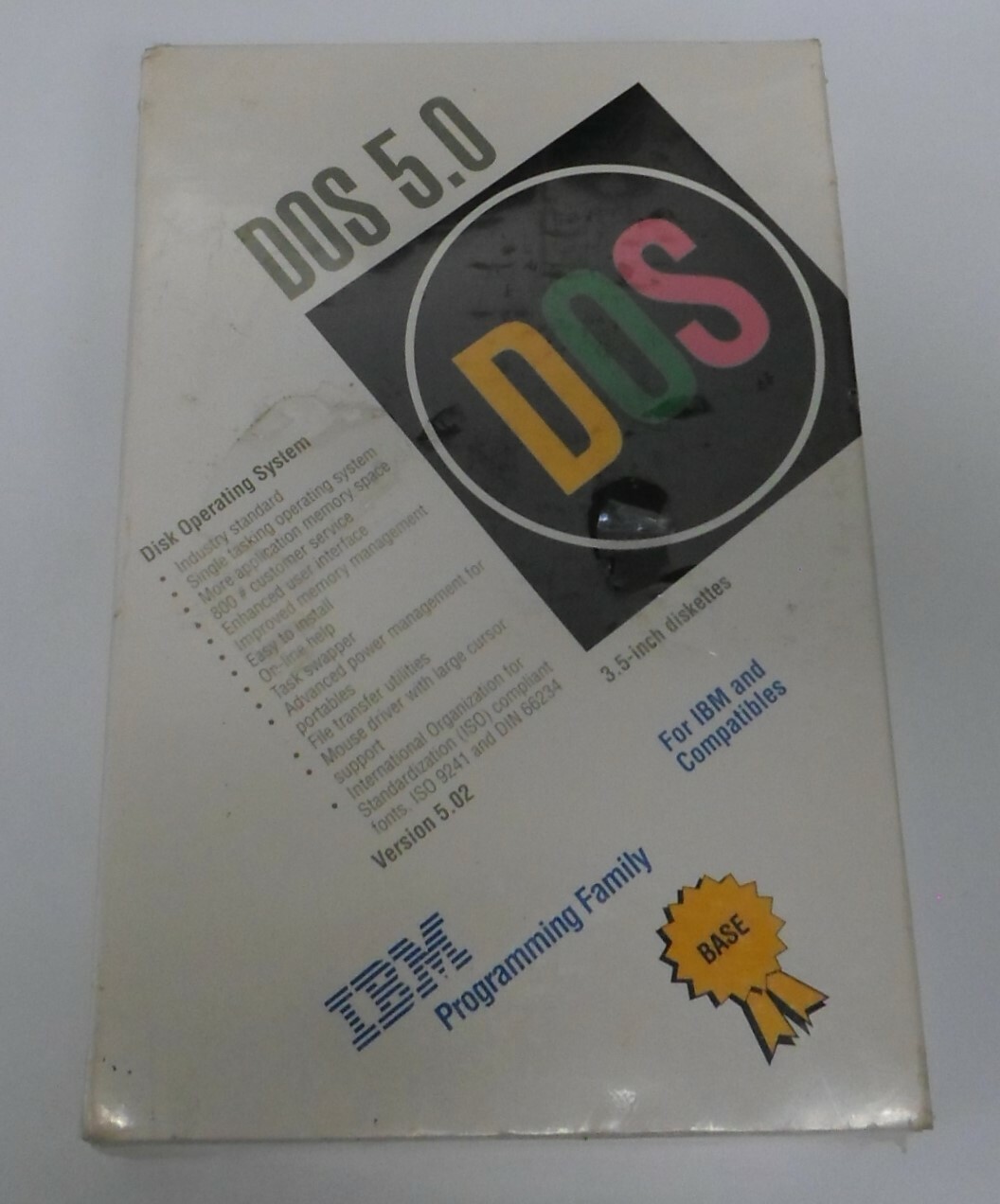 IBM DOS 5.0 Version 5.02. NEW FACTORY SEALED