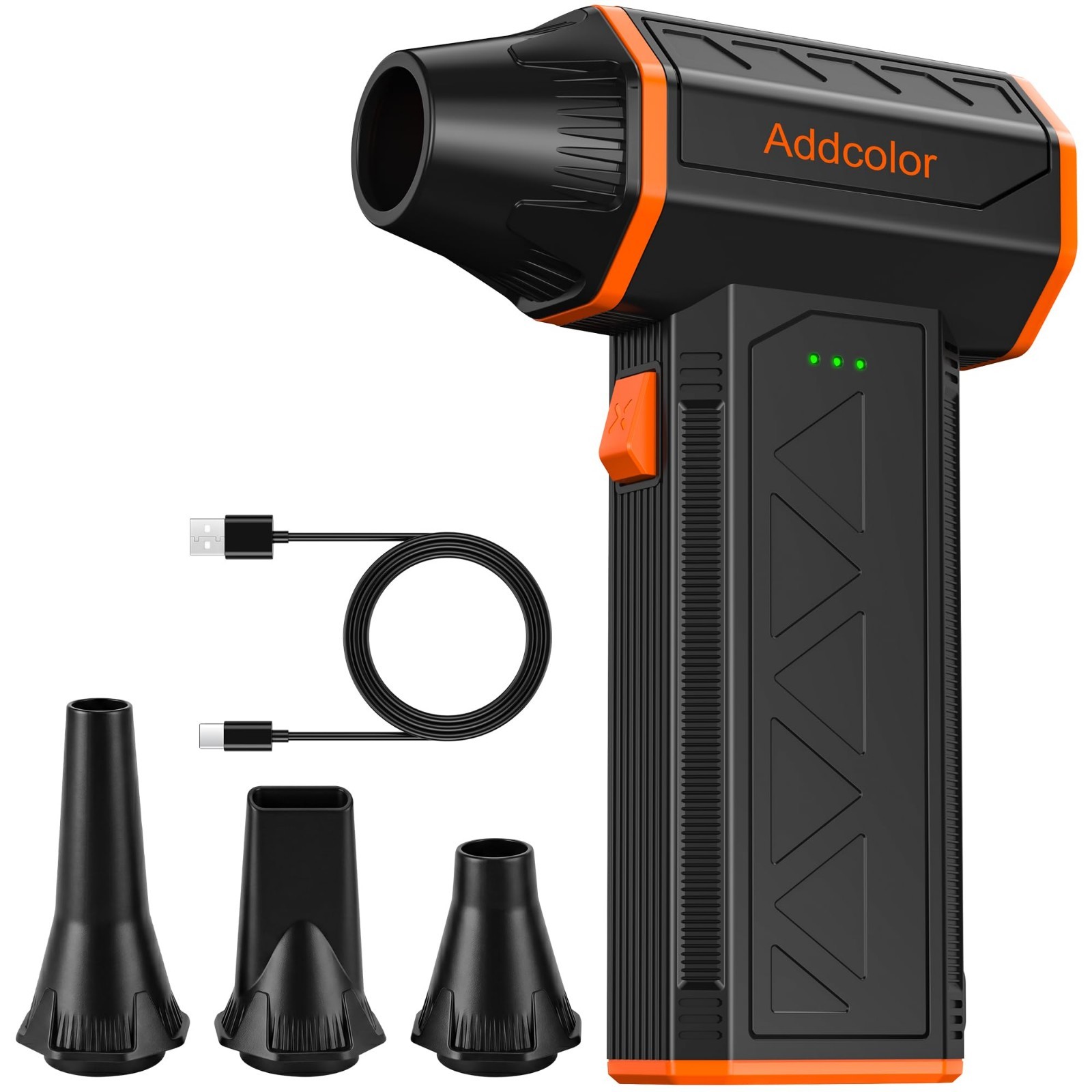 High-Power Electric Air Duster, 3-Speed Adjustable, 100000RPM Compressed Air Blo