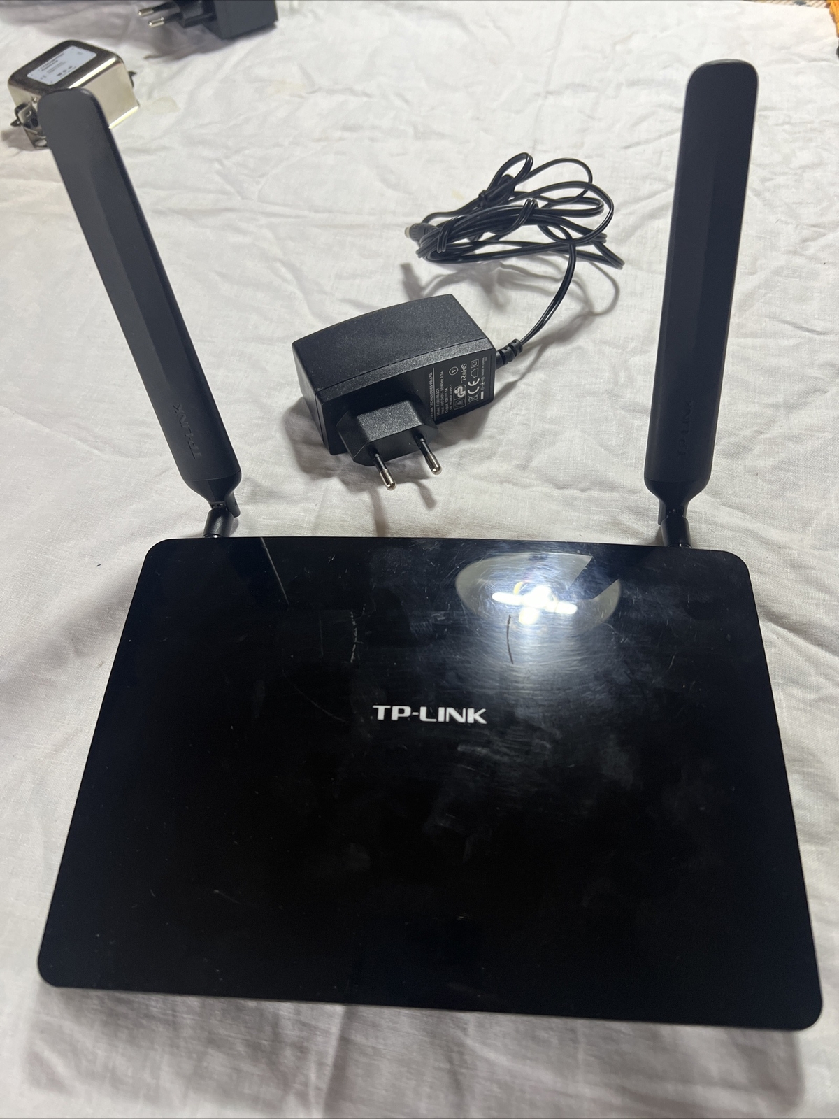 ✅ TP-LINK TL-MR6400 300Mbps 4G LTE Wi-Fi Router - Black
