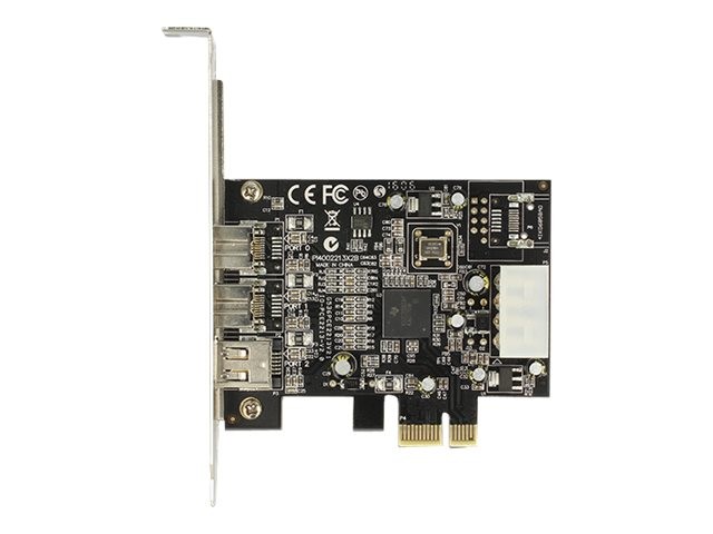 Delock PCI Express Card FireWire A B Video Recording Adapter Controller 89153