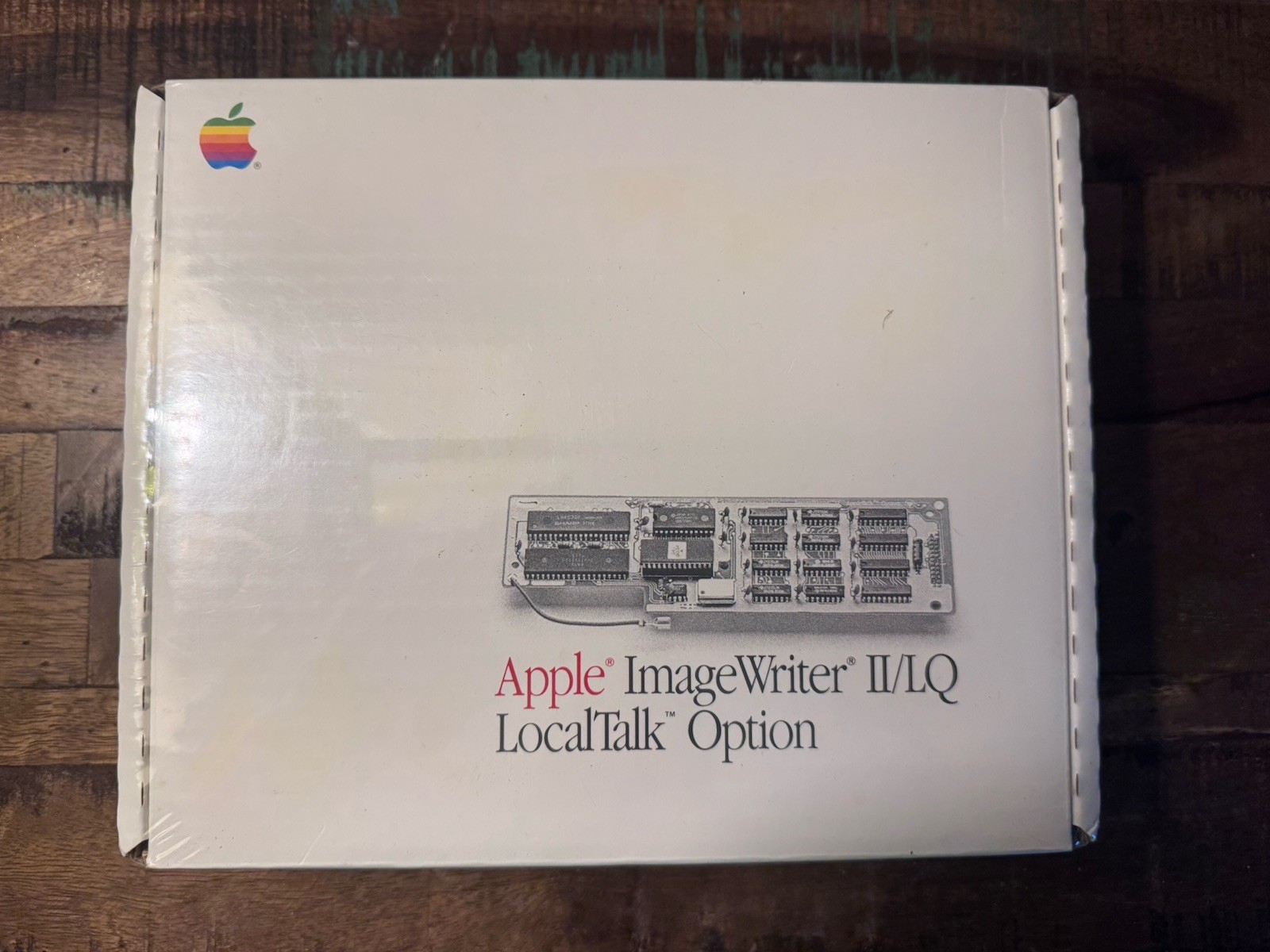 Apple ImageWriter II/LQ LocalTalk Option Card New in Box (NIB) Vintage