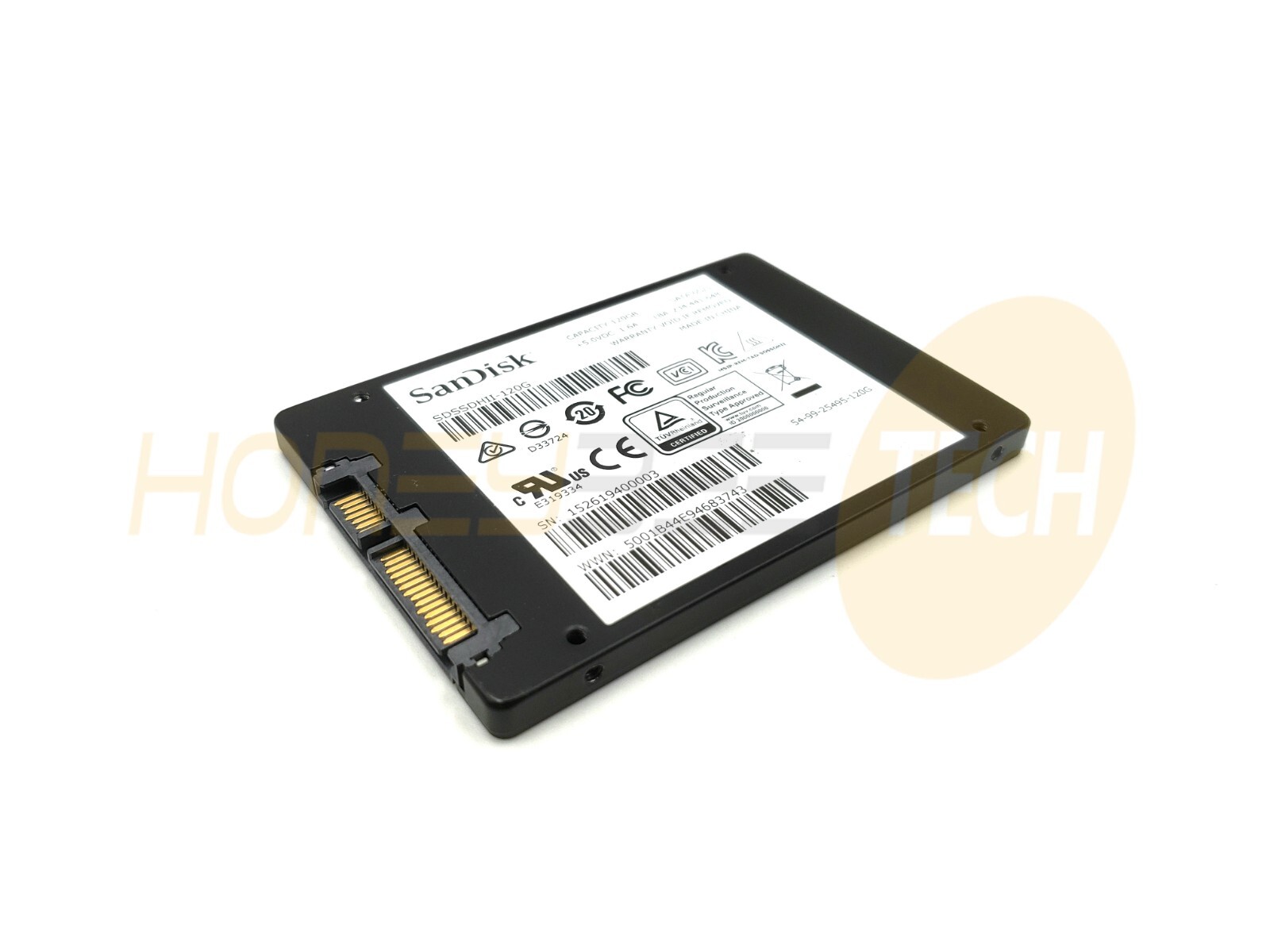 GENUINE SANDISK 120GB 2.5" SATA SSD 7MM SOLID STATE DRIVE SDSSDHII-120G TESTED